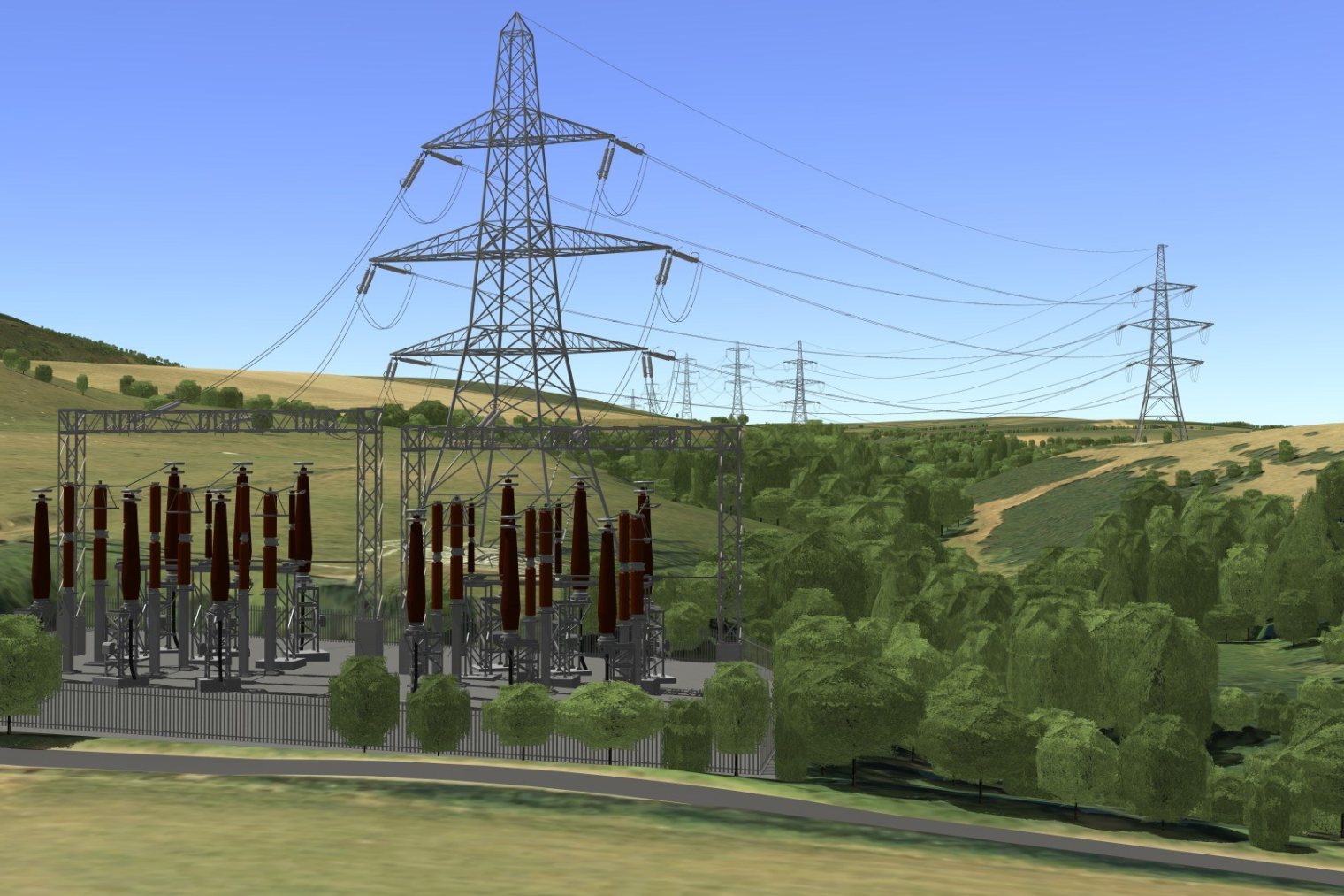 SPEN Eastern Link Powerline 1