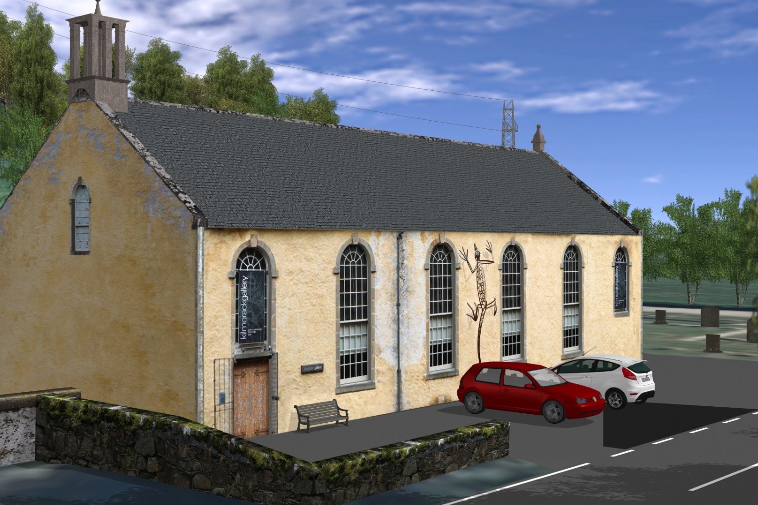 SSEN Beauly powerline substation 18